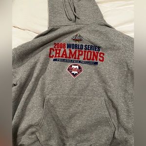 Grey Phillies Hoodie